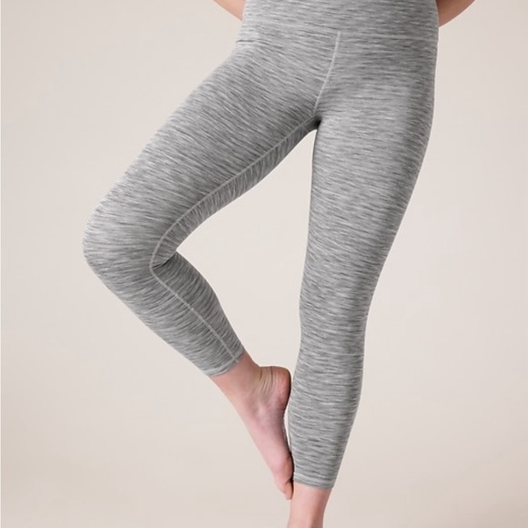 New with Tags | Athleta | Transcend High Rise Texture 7/8 Legging - Picture 5 of 6